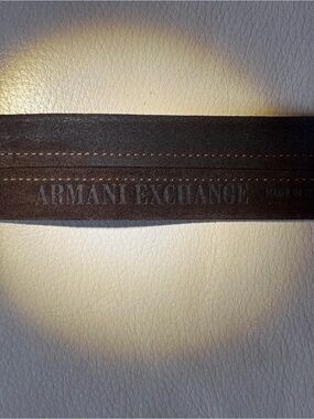 Armani Exchange beautiful Brown suede Belt